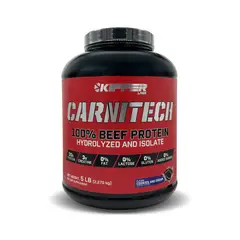 KIFFER - PROTEINA CARNITECH 100% BEEF HIDROLIZADA Y AISLADA 5LB COOKIES AND CREAM -KIFFER