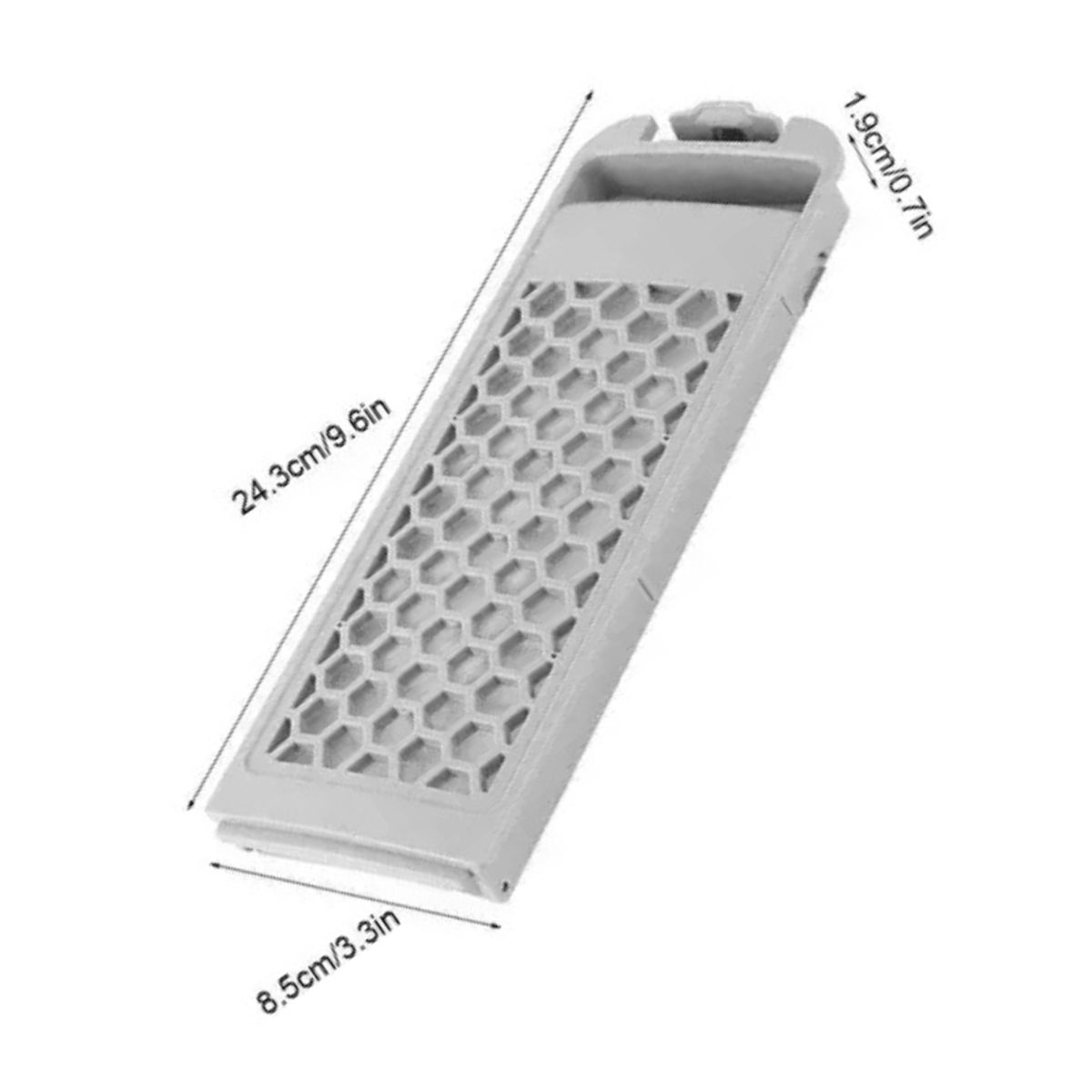 GENERICO - 2 Filtros Pelusas Lavadora Para Samsung (15,17,18,19) Kilos