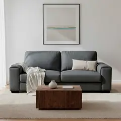 ROSEN - Sofá Robleda 3 Cuerpos Tela