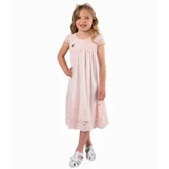 LIMONADA - Vestido Niña Ocasión Formal Palo Rosa