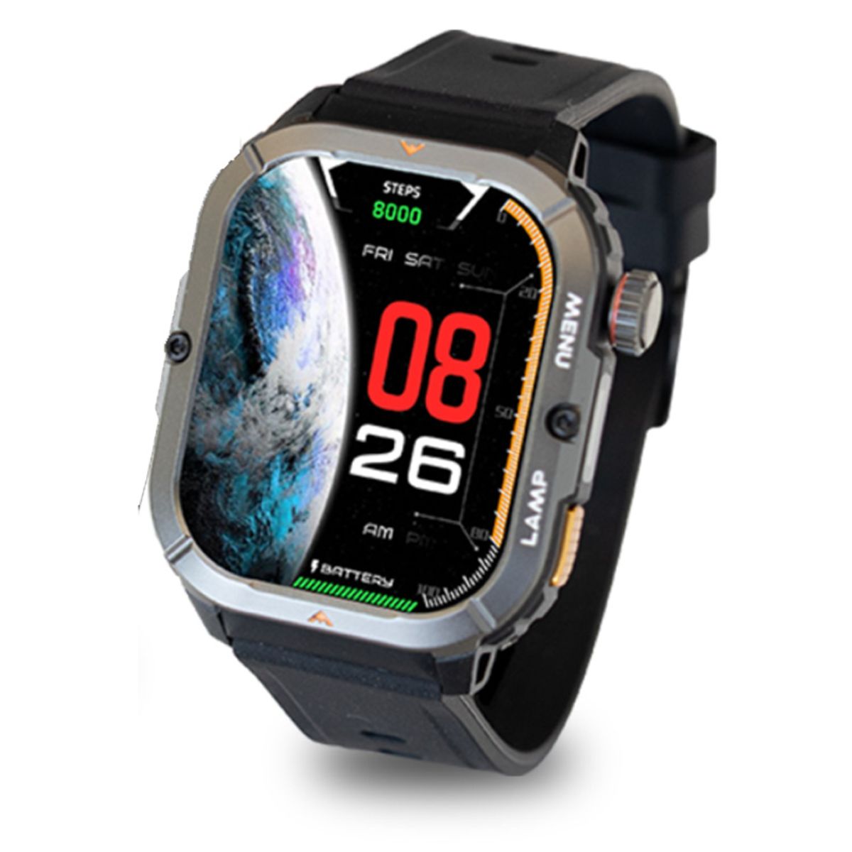 AGM - Reloj Deportivo AGM Legion 3 Anti Golpes Impermeable Seguimiento Ritmo Cardíaco