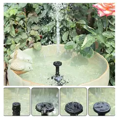 GENERICO - Bomba para fuente de agua 1.4w sumergible con panel solar