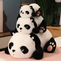 TOPSOC - Peluche Oso Panda Almohada 80 Cm