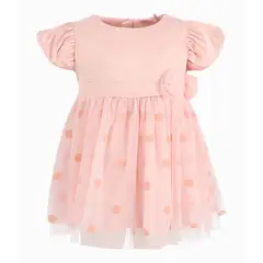LIMONADA - Vestido Bebé Formal Palo Rosa