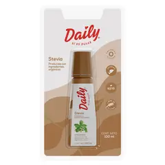 DAILY - Endulzante Stevia Orgánica 100ml Natural, Saludable,Portátil