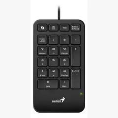 GENIUS - Teclado Numérico Cableado Numpad 125 USB Negro