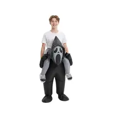 GENERICO - Disfraz Inflable Scary Movie Scream Niño