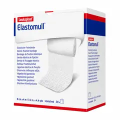 BSN MEDICAL - Venda De Gasa Elasticada Elastomull 8cmx4m Caja 20 Unidades