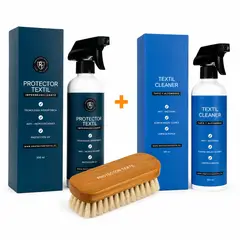 GENERICO - Protector textil 500 ml + Cepillo Tapiz + Limpiador Textil 500 ml