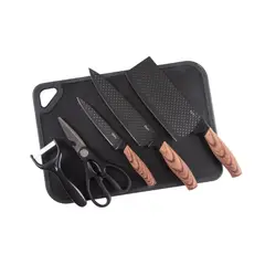OSTER - Set de Cuchillería con Tabla de Picar