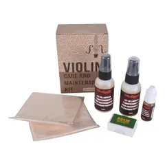 BELLAGIO - KIT DE LIMPIEZA Y MANTENIMIENTO DE INSTRUMENTOS DE CUERDAS FROTADAS