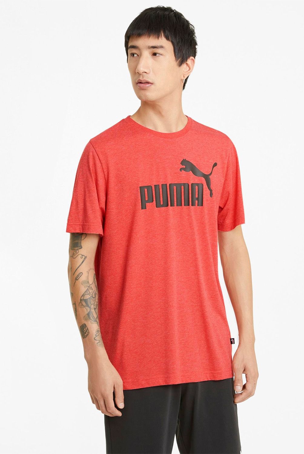 PUMA - Camisa Regular Fit Manga Corta Hombre Puma