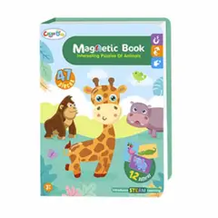 GENERICO - Juego Didáctico Set Piezas Magnéticas de Animales