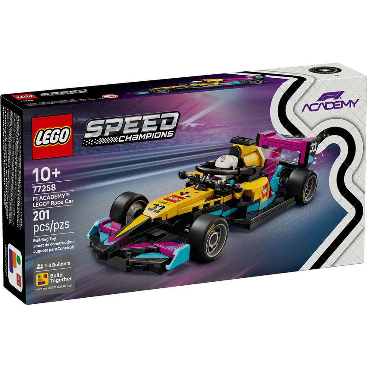 LEGO - Auto armable F1 Academy Lego – 201 piezas