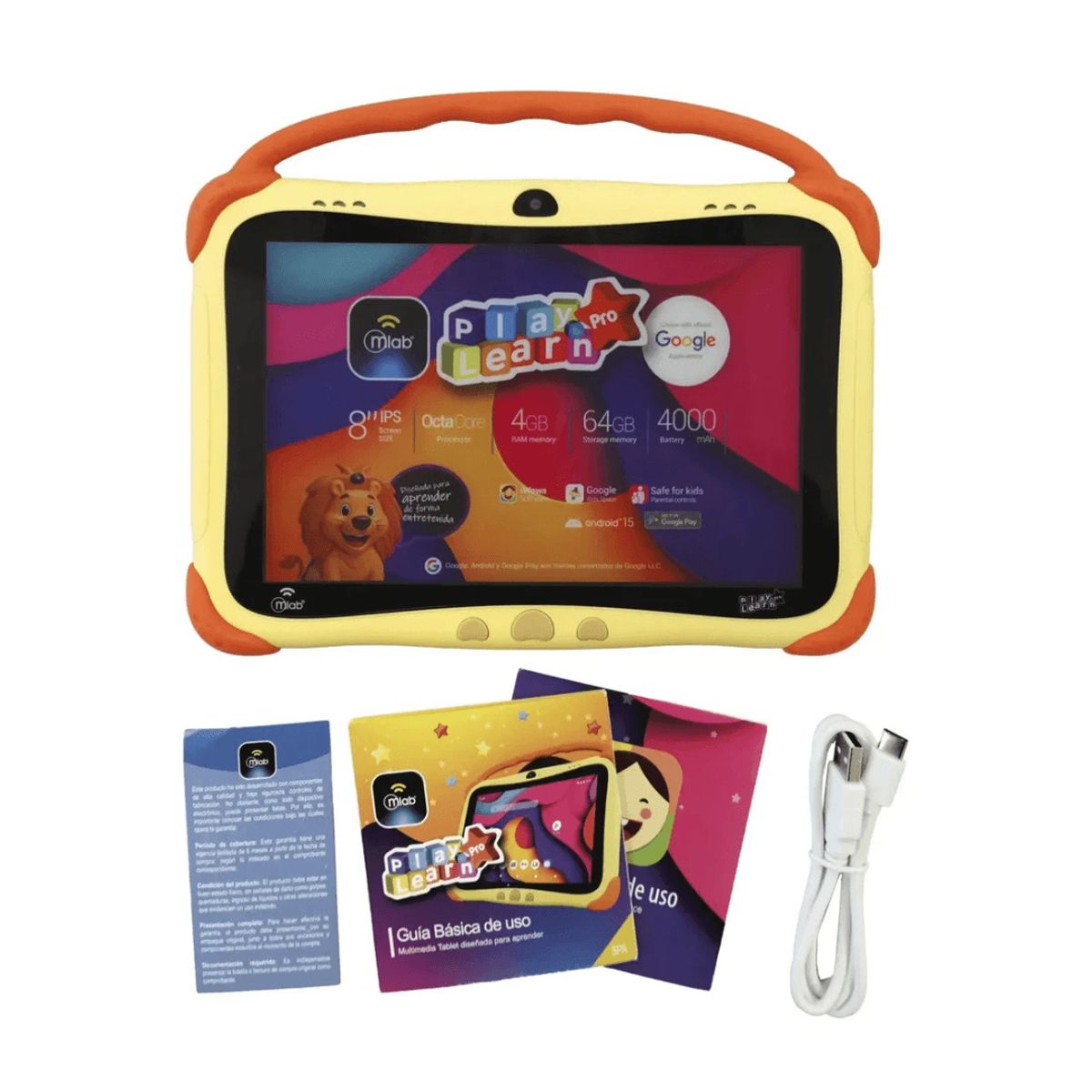 MICROLAB - Tablet Play & Learn Pro 8 Mlab 4gb Ram 64 Memoria