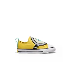 CONVERSE - Zapatillas Urbanas Niños Chuck Taylor One Strap Minions Amarillo
