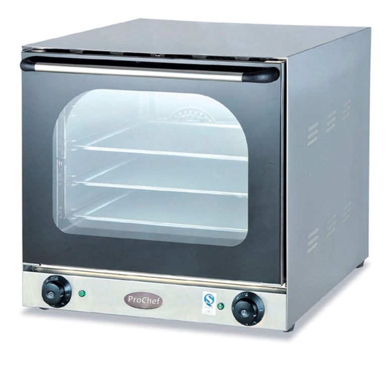 PROCHEF Horno Convector Eléctrico 4 bandejas. Sobremesa