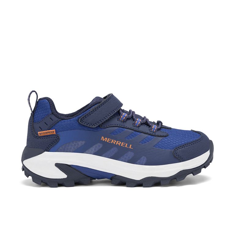 Zapatilla Waterproof Moab Spd 2 Niño Azul