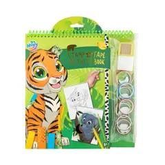 MOXY - Libro de Actividades con Cinta Adhesiva Tigre