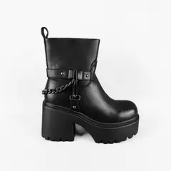 BOTELI - BOTIN MUJER AMIRA NEGRO BELLA MODA
