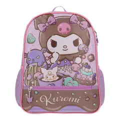 HELLO KITTY - Mochila Kuromi Infantil Pinky 14L