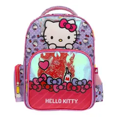 HELLO KITTY - Mochila Infantil Rojo 14L