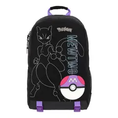 POKEMON - Mochila Pokemón Mewto Edición Limitada Negro 17L