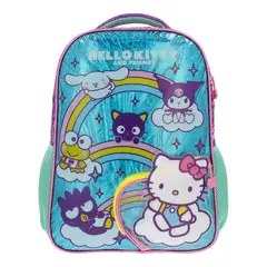 HELLO KITTY - Mochila and Friends Infantil Azul 14L