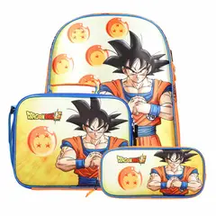 DRAGON BALL - Set Mochilas 3 en 1 Esferas del Dragon 14L