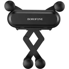 BOROFONE - Soporte Celular Auto Gravedad Bh19 Rejilla Ventilación Ajuste Automático