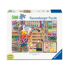 RAVENSBURGER - Puzzle 500 Piezas El Taller de Pintura