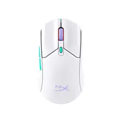 HYPERX - Mouse Gamer Inalámbrico Haste 2 Core Wireless, 12000 DPI, 70g, Bluetooth, 2.4GHz, White