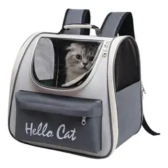 NORPLAT - Mochila Transportador Viaje Mascota Bolso Gato Perro