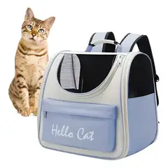 NORPLAT - Mochila Transportador Viaje Mascota Bolso Gato Perro