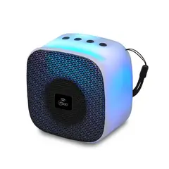MLAB - Mini Parlante Inalámbrico Flaming Cube RGB