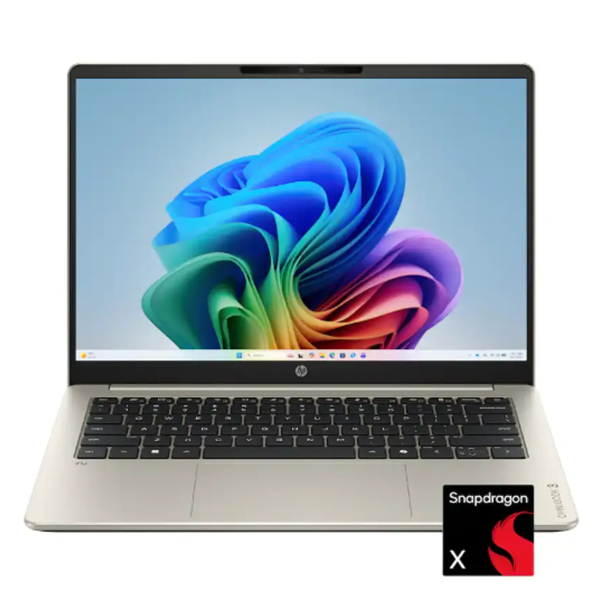 HP - Notebook HP OmniBook 3 14" 2K Copilot+ PC Snapdragon X X1-26-100 16GB Memory 512GB SSD WIN 11