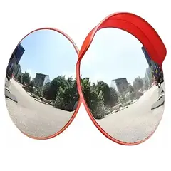 GENERICO - Espejo Panorámico Convexo 80 Cm De Estacionamiento Seguridad