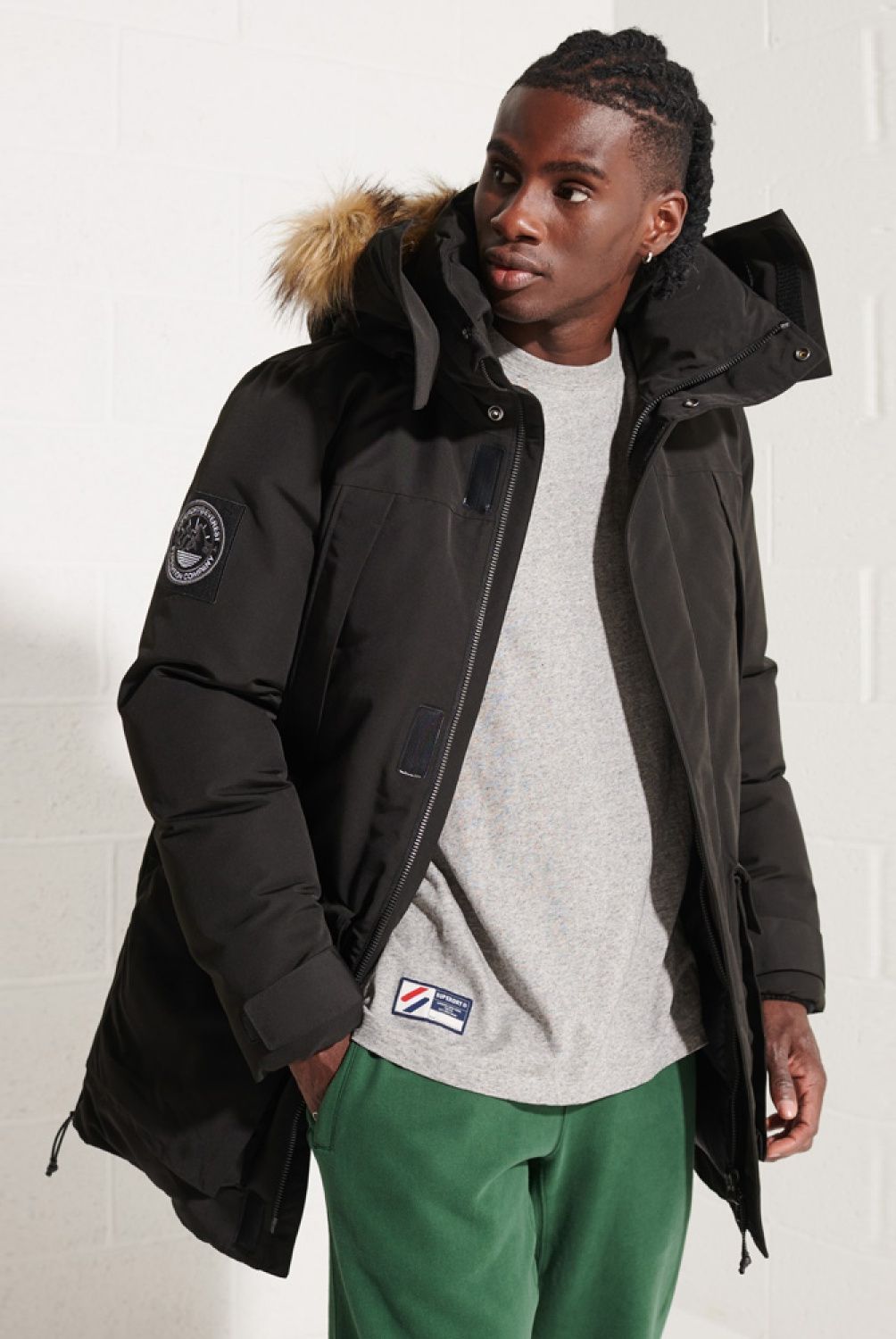SUPERDRY - Parka Everest Hombre