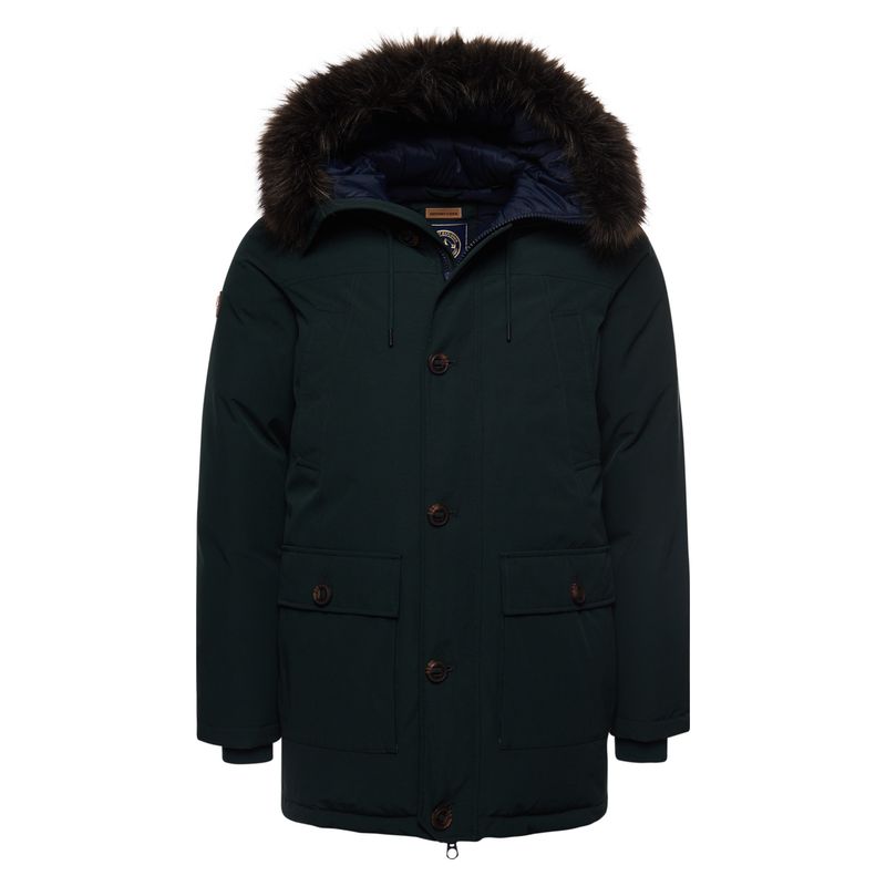 SUPERDRY - Superdry Abrigo de Plumón New Rookie Park Hombre