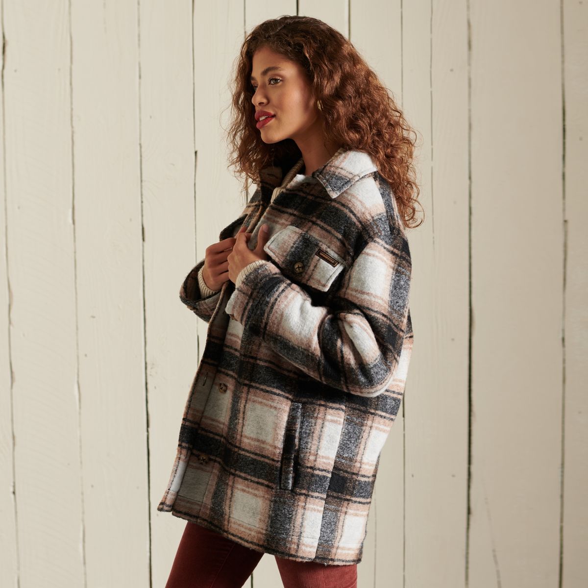 SUPERDRY - Sobrecamisa Mujer