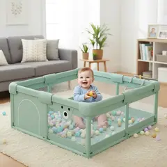 GENERICO - Corral Centro De Juegos Bebé Con Accesorios, 15018065cm