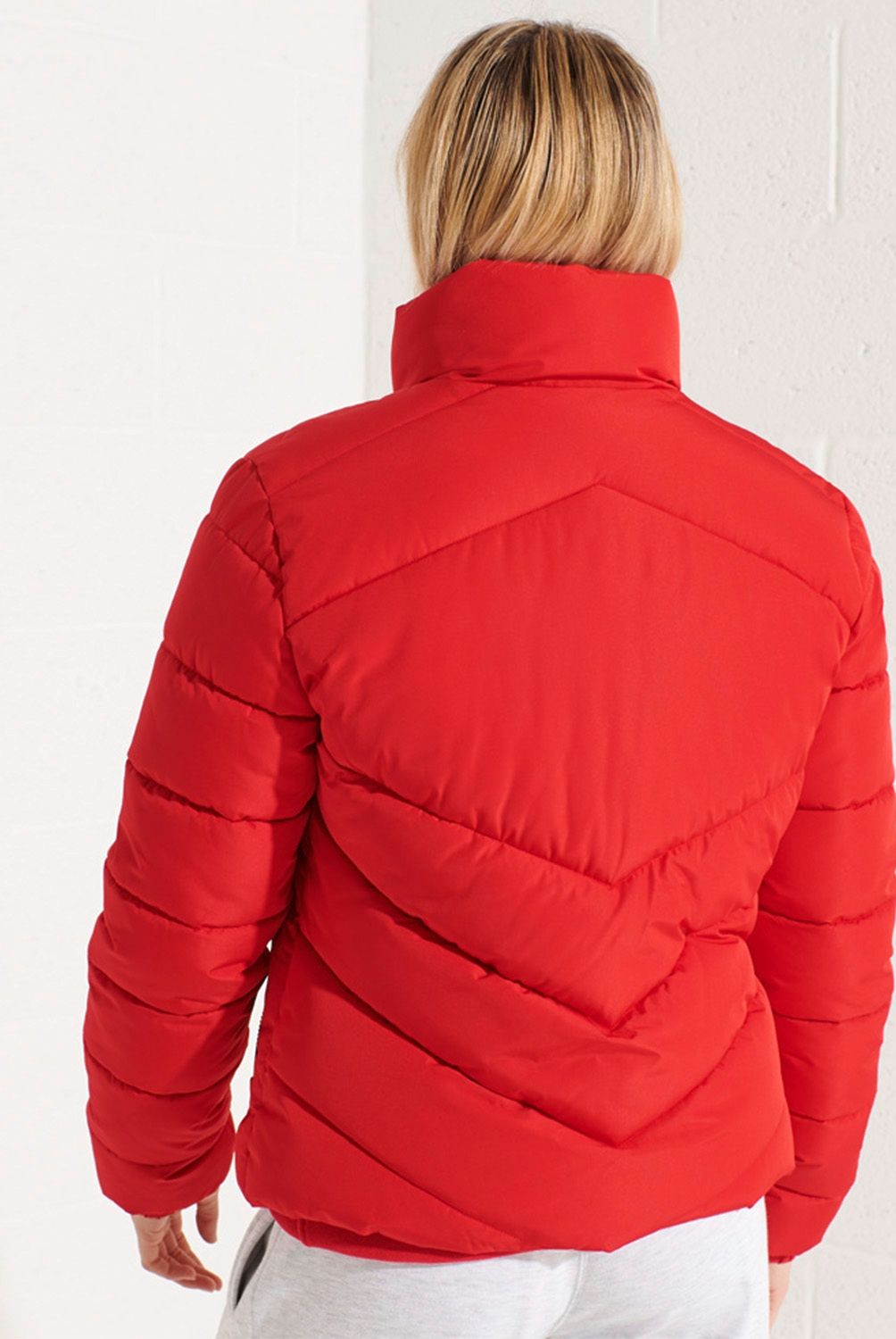 SUPERDRY - Chaqueta Acolchada Sin Capucha Sports Mujer