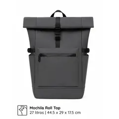 GENERICO - Mochila impermeable 27l para laptop trabajo universidad
