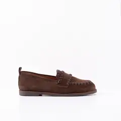 GIANI DAFIRENZE - Mocasin Cuero Mujer Rocio Café