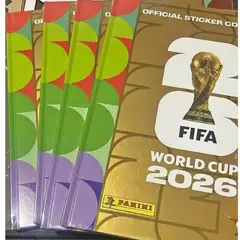 PANINI - Álbum FIFA World Cup 2026 Gold Official Sticker Collection + Pack de 20 Sobres Oficiales
