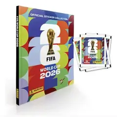 PANINI - Álbum FIFA World Cup 2026 Tapa Dura Clásico + Pack de 50 Sobres Oficiales