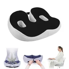 ATURE - Cojín Para Nalgas Curvadas Cojín Para Hemorroides Negro