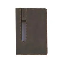 VIDA BUENAS - Libreta Negra A5 Cuaderno 112 Hojas Con Lineas 20.7x14cm