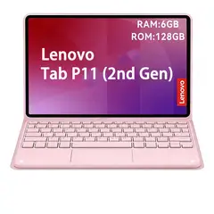 LENOVO - Tablet Tab P11 2nd Gen 6GB+128GB WiFi 11.5 Gris+ Teclado Rosa