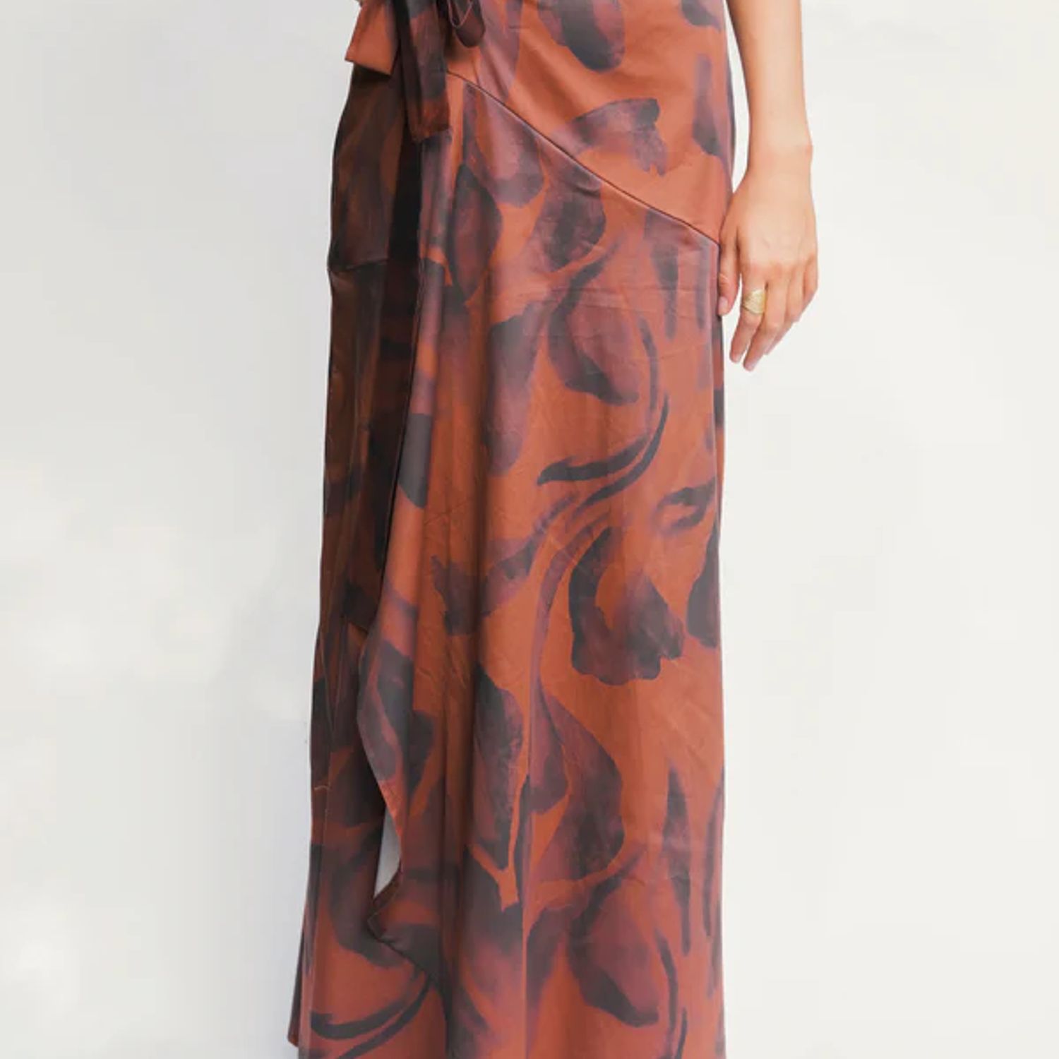 ANDRIZA ATELIER Falda Amapola Caf Andriza Atelier | Falabella Chile